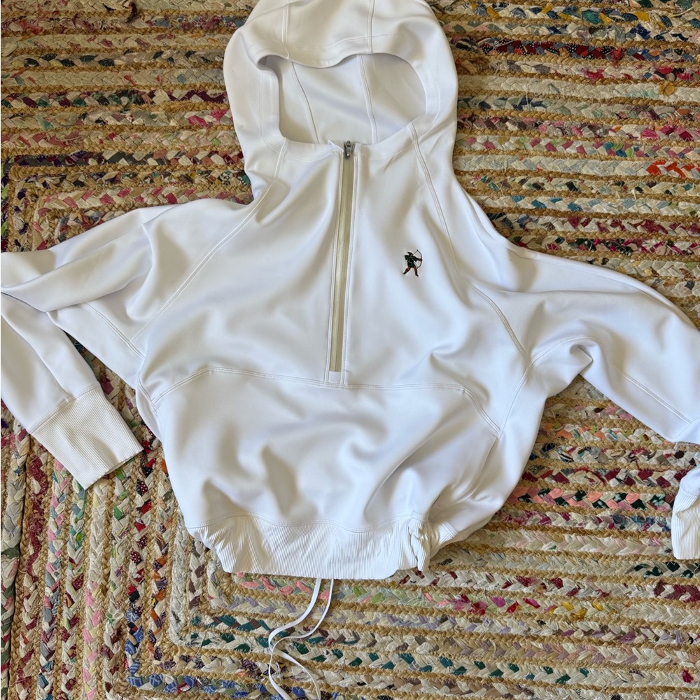 Greyson Nash Half Zip Hoodie with Sherwood Country Club Logo